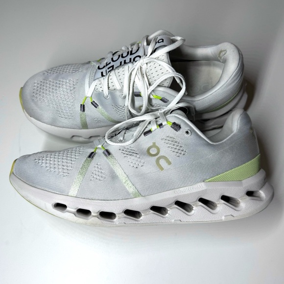 On Running Men’s Cloudsurfer athletic Running Shoes White Sand Size- 11.5 - Picture 8 of 11